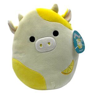 Squishmallows  Dagmar the Cow Lemon Slice 11" Plush Stuffed Toy Target Exclusive